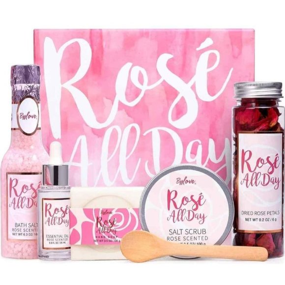 Other - BffLove Rose All Day SPA 6pc Gift Set